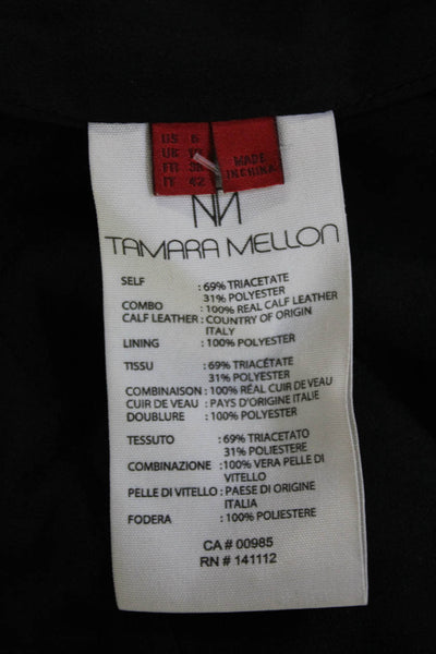 Tamara Mellon Womens Bodycon Pencil Dress Black Size 6