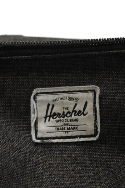 Herschel Supply Co. Womens Zipper Closure Belt Bag Black Brown