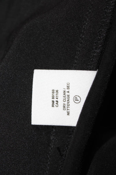 Derek Lam 10 Crosby Unisex Black Cropped Jogger Pants Drawstring Size 4