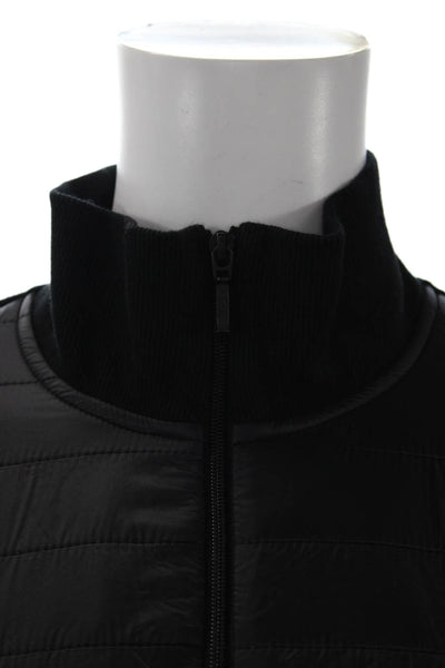 Uniqlo Women Quilted Windbreaker Jacket Black Size XS