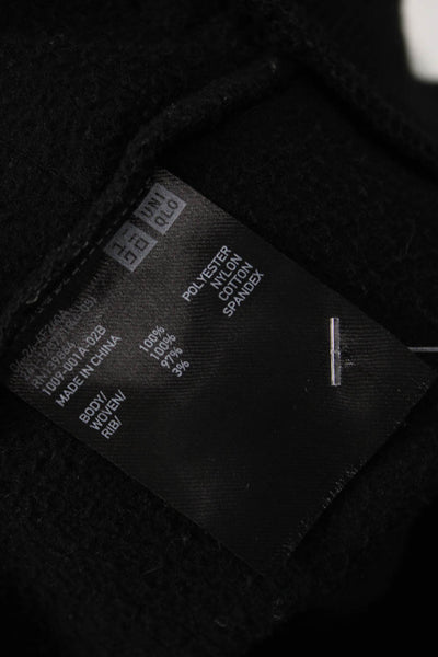 Uniqlo Women Quilted Windbreaker Jacket Black Size XS