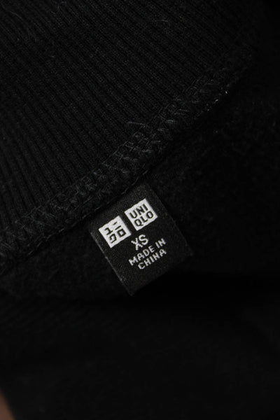 Uniqlo Women Quilted Windbreaker Jacket Black Size XS