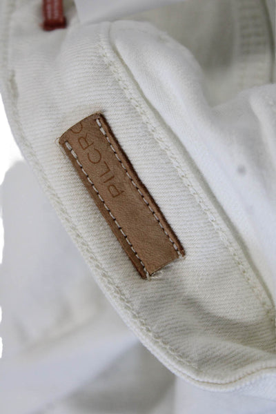 Pilcro and the Letterpress Anthropologie Women Skinny Jeans White Size 25