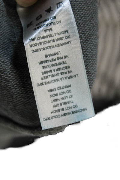 Sundry Women Pullover Sweatshirt Gray Long Sleeve Organic Cotton Size 0