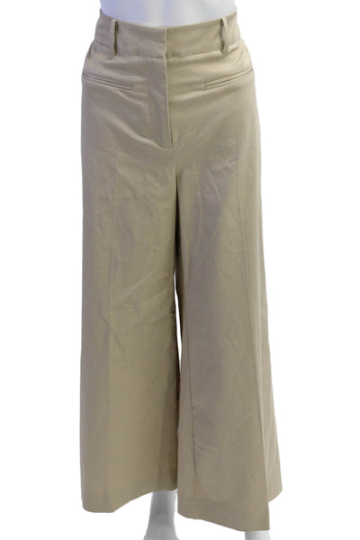 Generation Love Women Dress Pants Khakis Beige Hook & Eye Size 12