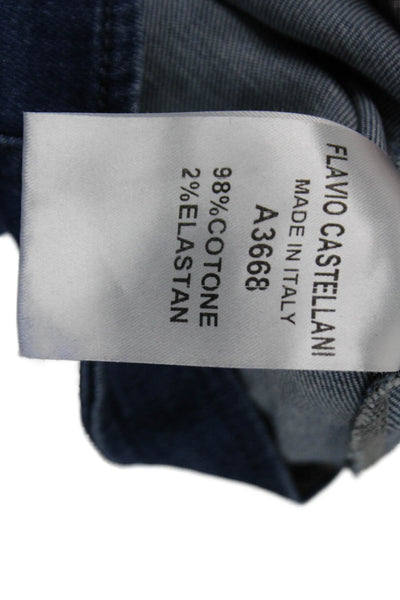 Flavio Castellani, Women Bodycon Mini Dress Dark Blue Size 46