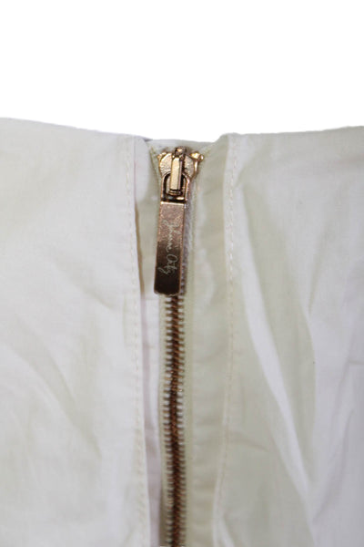 Johanne Ortiz, Women Blouse Beige Bohemian Square Neck Short Sleeve Size 10