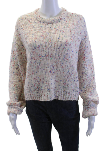 Cupcakes And Cashmere Unisex Pullover Sweater Beige Size M