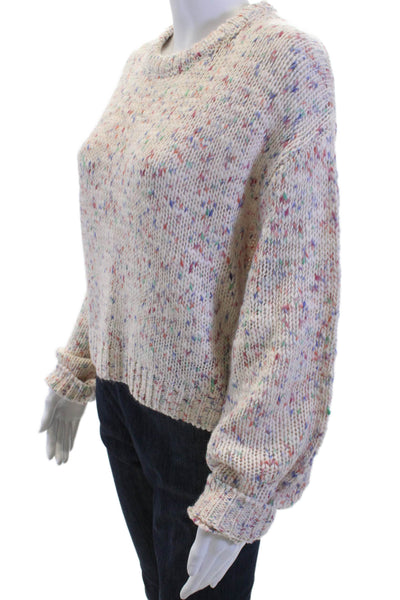 Cupcakes And Cashmere Unisex Pullover Sweater Beige Size M