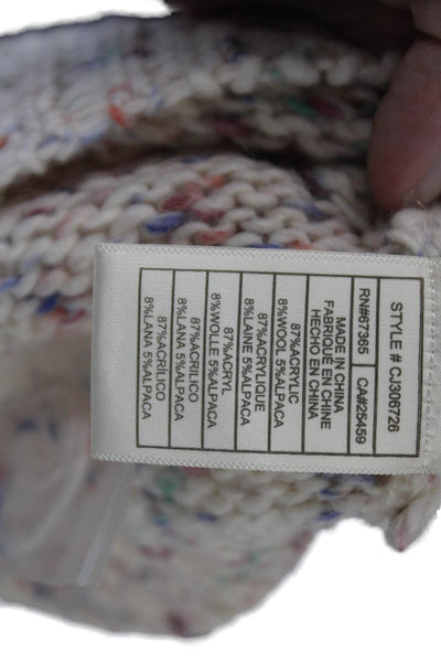 Cupcakes And Cashmere Unisex Pullover Sweater Beige Size M
