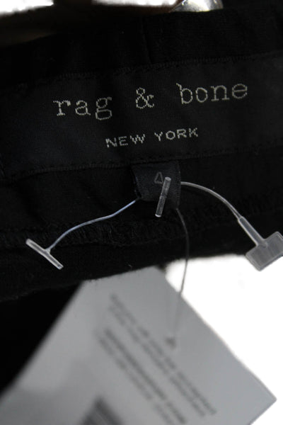 Rag & Bone Women Bandage Mini Skirt Black Lyocell Size 4