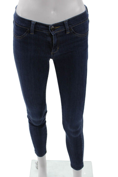 Joes Jeans Girls Zipper Fly Mid Rise Medium Wash Skinny Jeans Blue Denim Size 14