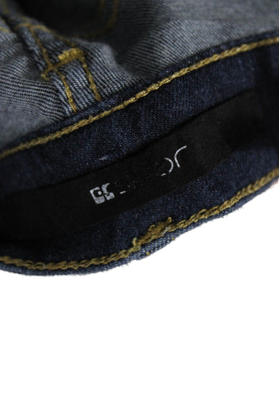 Joes Jeans Girls Zipper Fly Mid Rise Dark Wash Skinny Jeans Blue Denim Size 14