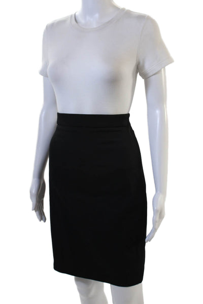 COS, Womens Straight Pencil Midi Skirt Black Size 6