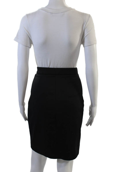 COS, Womens Straight Pencil Midi Skirt Black Size 6