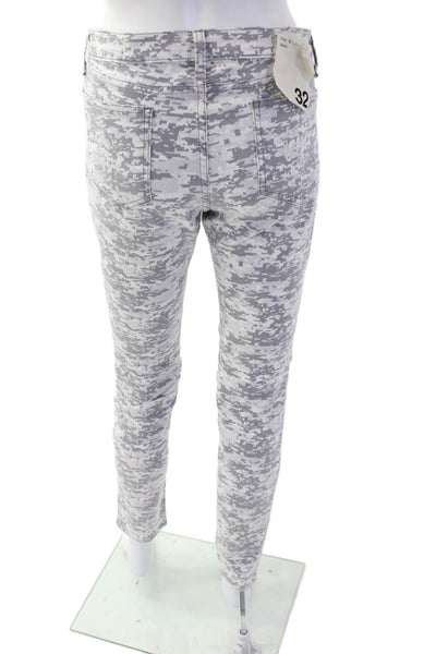 Rag & Bone Women Skinny Camouflage Gray Jeans Size 30