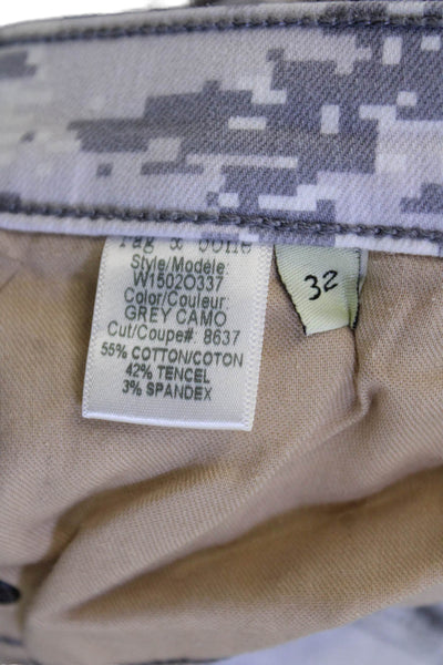 Rag & Bone Women Skinny Camouflage Gray Jeans Size 30