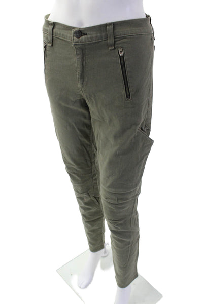 Rag & Bone Womens Cargo Cropped Green Pants Size 31