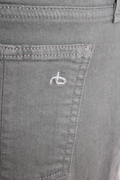 Rag & Bone Womens Cargo Cropped Green Pants Size 31