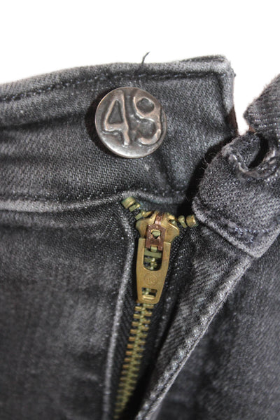 Adriano Goldschmied Unisex Skinny Tapered Dark Gray Jeans Size 31
