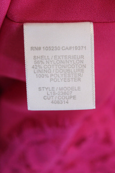 Joie Women Floral V-Neck Camisole Pink Sleeveless Size S