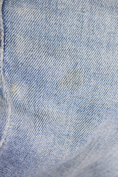 Pistola Womens Light Blue Cropped Straight Jeans Size 26