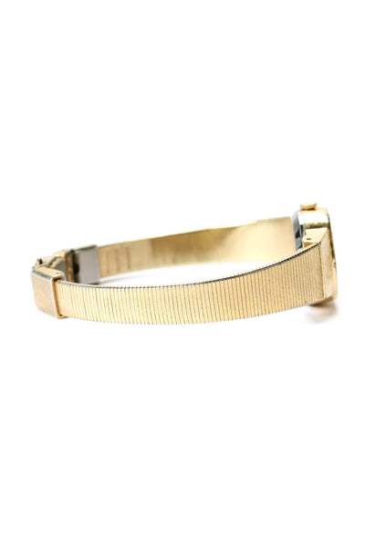 Seiko Womens Vintage Gold Tone Quartz Dress Watch 19mm