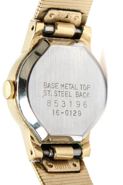 Seiko Womens Vintage Gold Tone Quartz Dress Watch 19mm