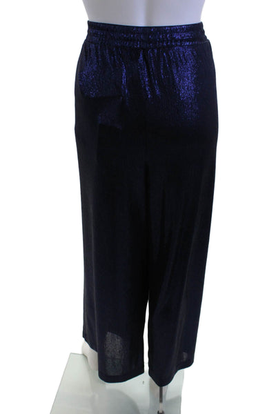 Jade Womens Cropped Dress Pants Dark Blue Size PXL