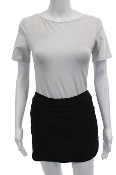 Ralph Lauren Women Mini Skort Black Size S