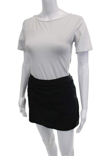 Ralph Lauren Women Mini Skort Black Size S