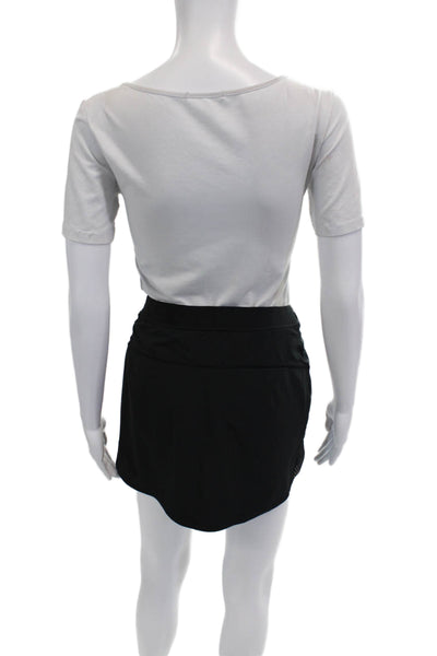 Ralph Lauren Women Mini Skort Black Size S