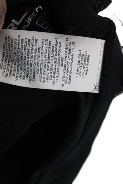Ralph Lauren Women Mini Skort Black Size S