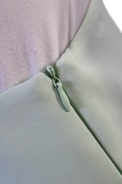 Marella Womens Mini Straight Pencil Skirt Green Size 4