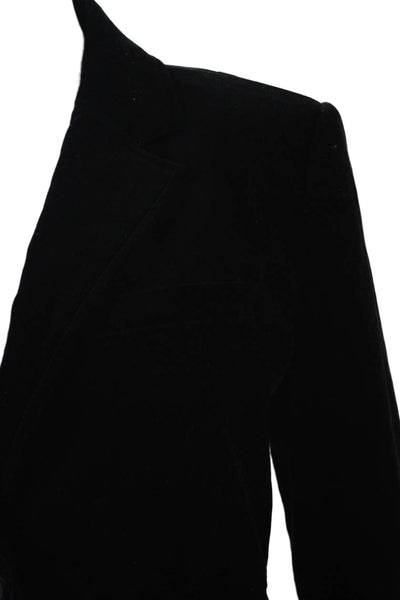 J Crew Womens Classic Black Collared Blazer Long Sleeve Size 2
