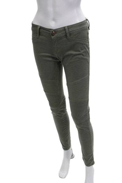 DL1961 Women Ankle Cropped Green Pants Size 27