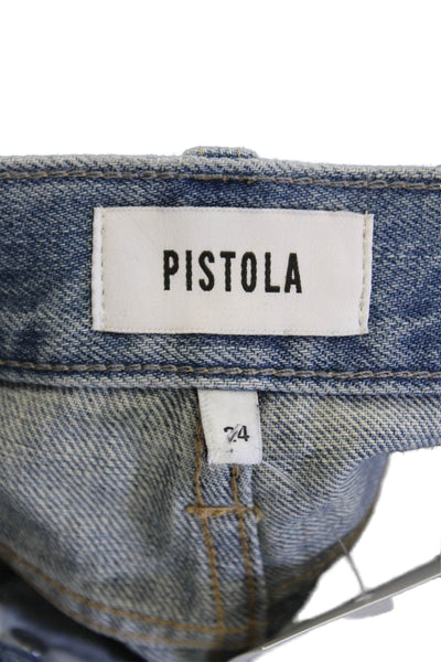 Pistola Women Cargo Mini Skirt Blue Size 24