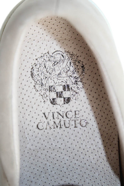 Vince Camuto Womens Slip On Low Top Sneakers Beige Size 7.5