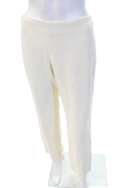 Chanel Women Dress Pants White Size 36