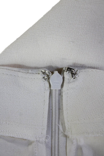 Chanel Women Dress Pants White Size 36