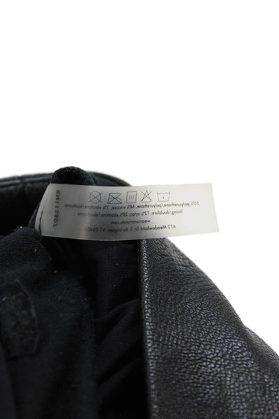 Commando Women Biker Dress Pants Black Size XL