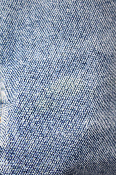 Zara Women A-Line Midi Skirt Blue Cotton Size XL