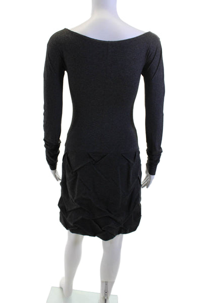 Bailey 44 Women Bodycon Sweater Dress Dark Gray Size XS