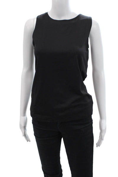 Only Hearts Women Black Basic Sleeveless Round Neck Tank Size L