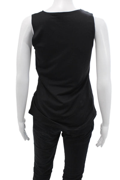 Only Hearts Women Black Basic Sleeveless Round Neck Tank Size L