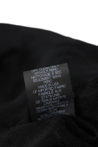 Maria + Cornejo Women Black Sleeveless Blouse Linen Viscose Size 10