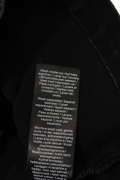 Liverpool Los Angeles Womens Black Collared Button Jacket Size L