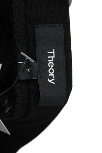 Theory Womens Ankle Jeggings Black Size PP