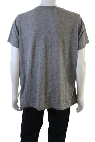 SOL ANGELES Mens Gray Beach Graphic T-Shirt Crew Neck Short Sleeve Size XL