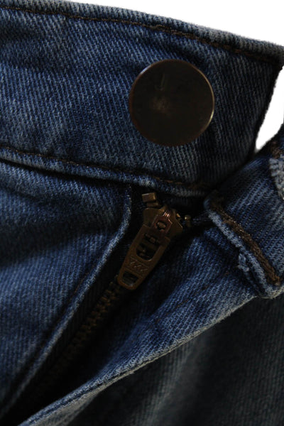 J Brand Mens Cropped Straight Blue Jeans Size 38